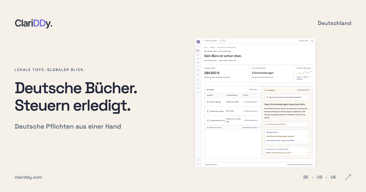 Deutsche Bücher. Steuern erledigt. Deutsche Pflichten aus einer Hand